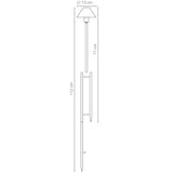 LightsOn Apollo Flex Trädgårdslampa 77/112 cm Grå