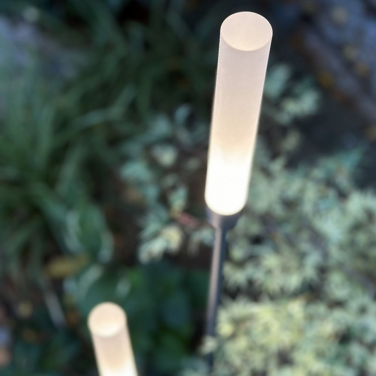 LightsOn Frost Ljuspelare 126 + 91 cm 2-pack Grå