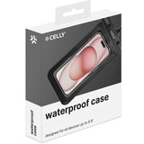 Celly Splashbag Vattentät bag IP68 max 6,9" Svart
