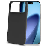 Celly Cromo Soft rubber case iPhone 17 Pro Max Svart