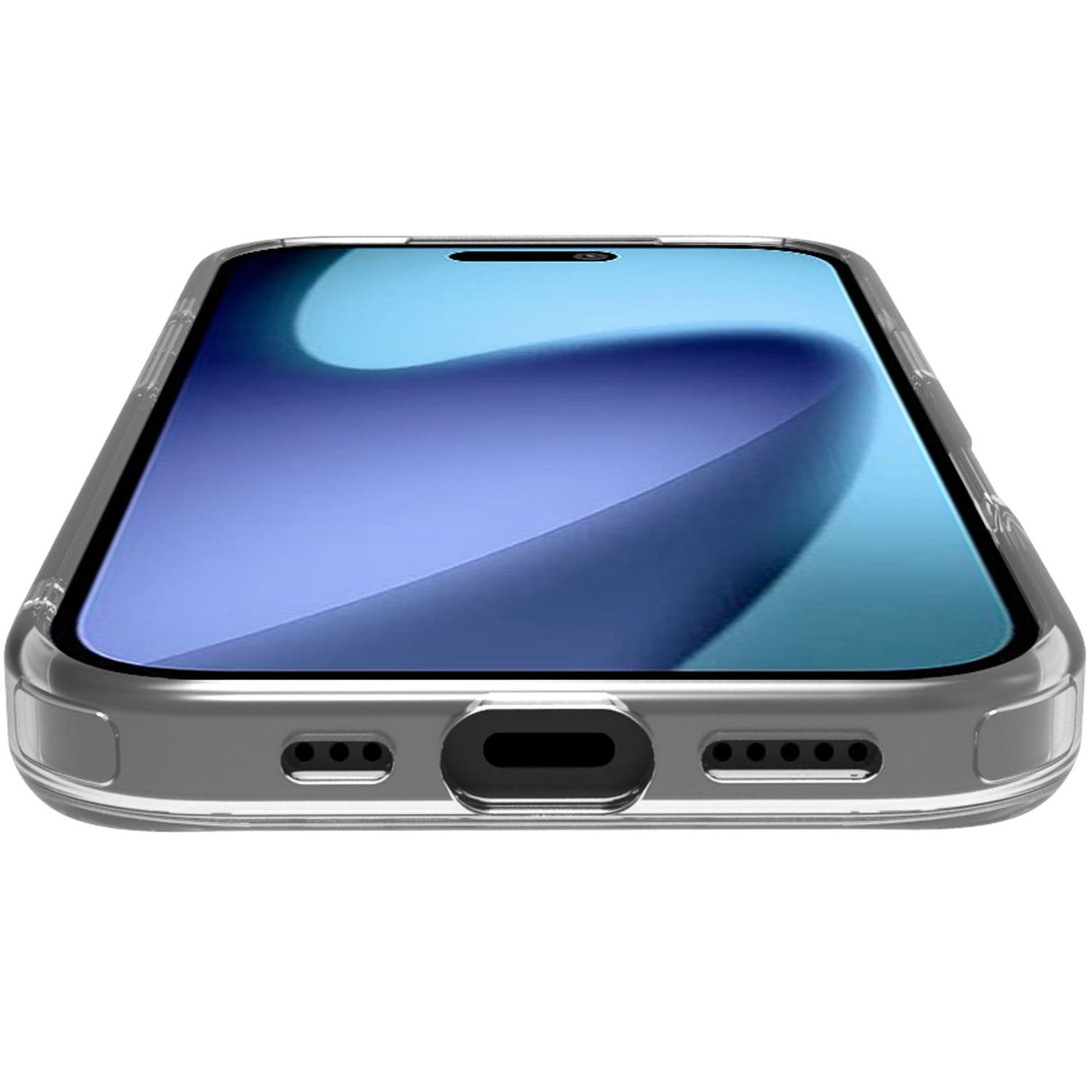 Celly Gelskinmag TPU Cover MagSafe-kompatibelt iPhone 17 Transparent