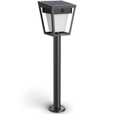 Philips Nissa Piedestal Solcell Led 250/20Lm Svart