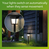 Philips Nissa Piedestal Solcell Led 250/20Lm Svart