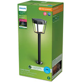 Philips Nissa Piedestal Solcell Led 250/20Lm Svart