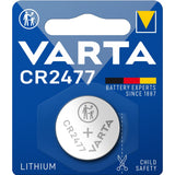 Varta Cr2477 3V Lithium Knappcellsbatteri 1-Pack