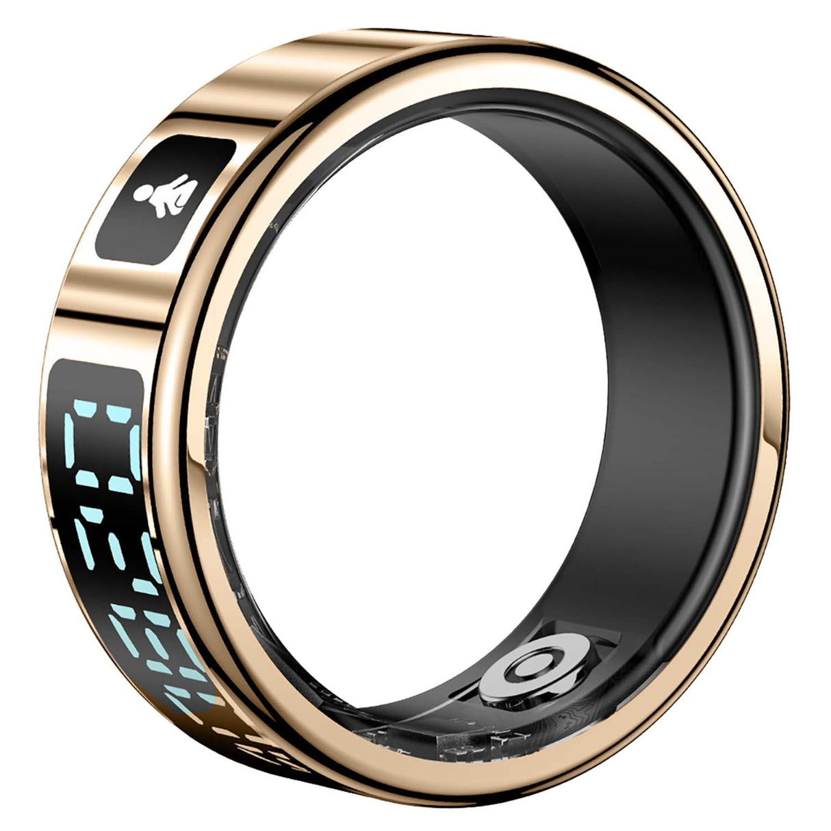 Fitpaddy Fitring Smart Ring med Display XS