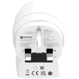 Skross Reseadapter Europa Till Uk M.Fl. Usb-A/Usb-C 20W Pd Jordad