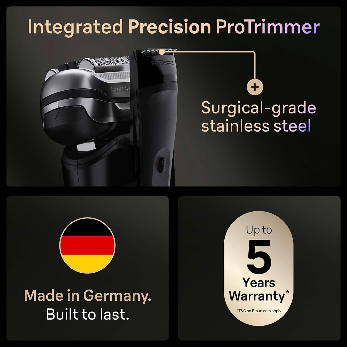 Braun Rakapparat Serie 9 Pro+ 9600S