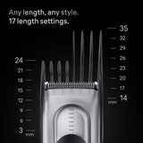Braun Hårklippare Series 7 +5 Stylingverktyg HC 7590 Black / Spc Grey