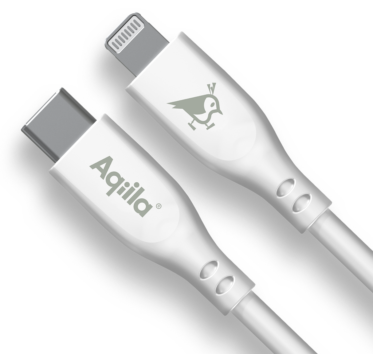 Aqiila Silicon USB-C/Lightni. 2.0 30W 1m