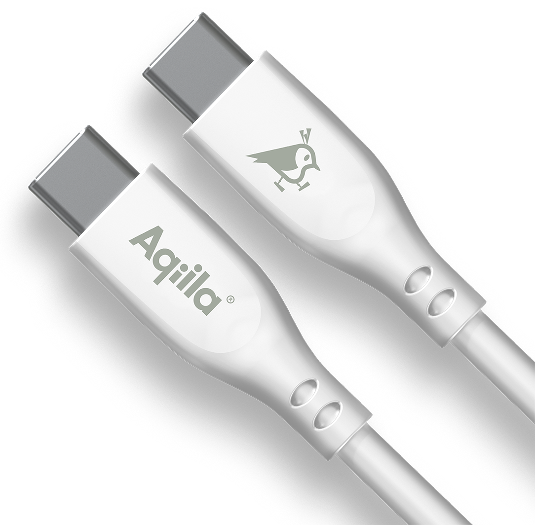 Aqiila Silicon USB-C/USB-C 2.0 60W 2m