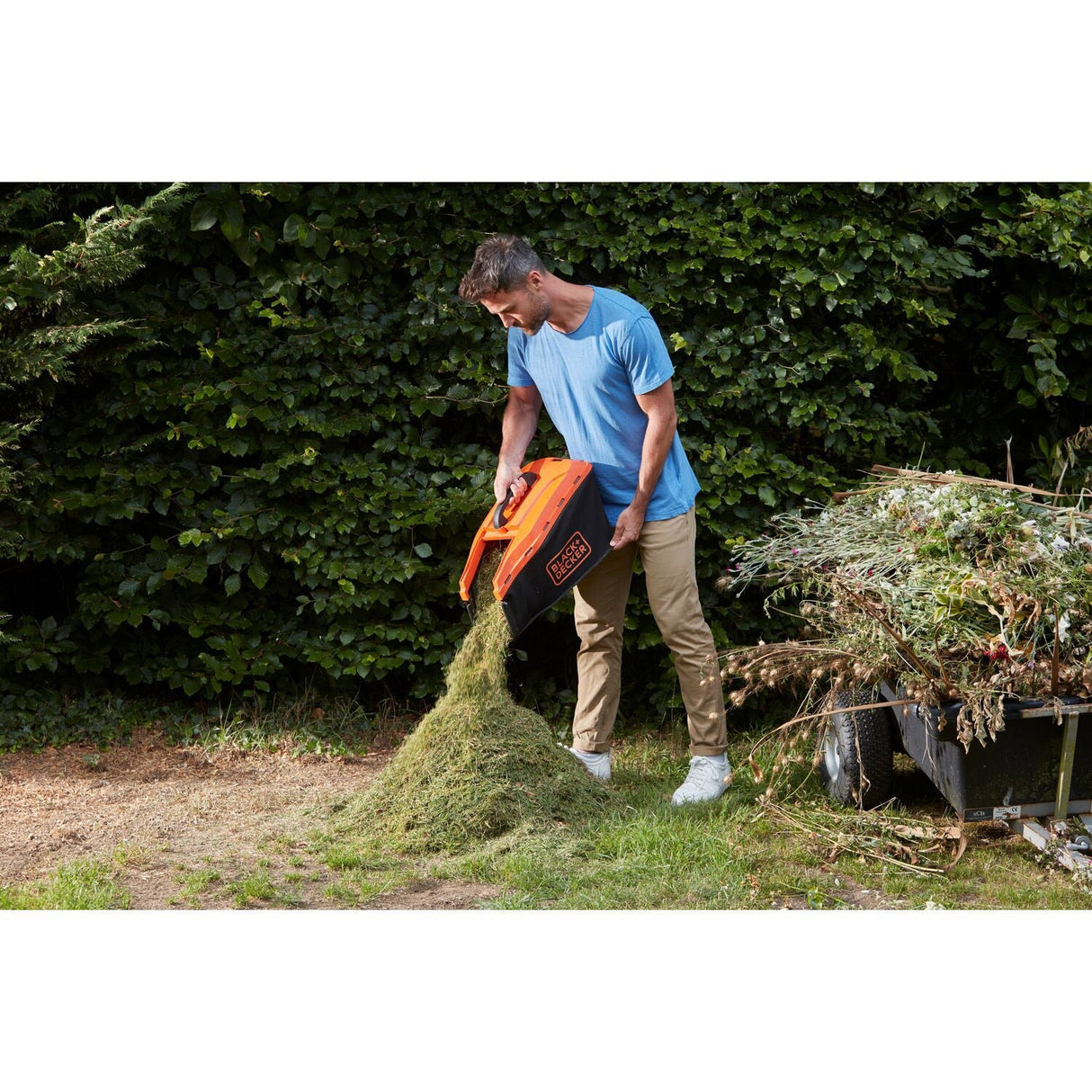 Black & Decker Gräsklippare 18V 33cm utan Batteri Kompakt