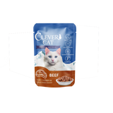 Clever Cat Pouches 12-pack Beef