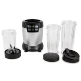 Champion Nutrition Blender Pro Digital 1200W NB500 /Silver - Svart