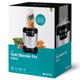 Champion Nutrition Blender Pro Digital 1200W NB500 /Silver - Svart