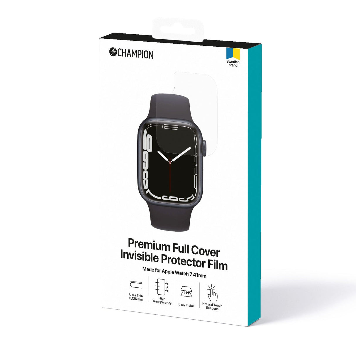 Champion Skärmskydd Apple watch 7/8 3-pack 41mm