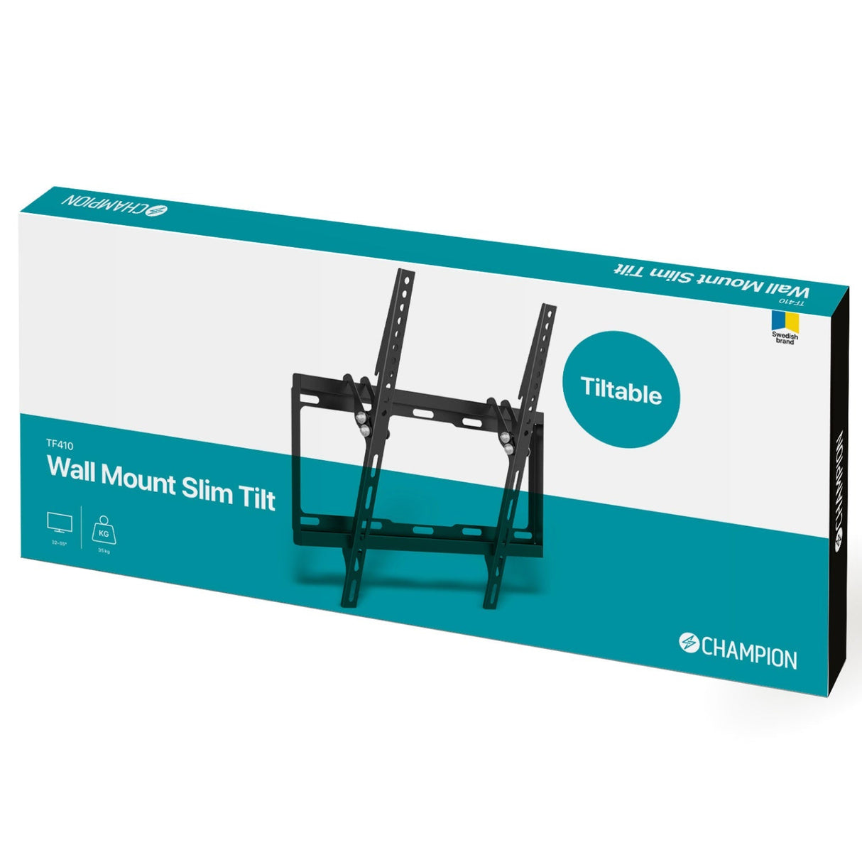 Champion Väggfäste Slim Tilt 32"-55"