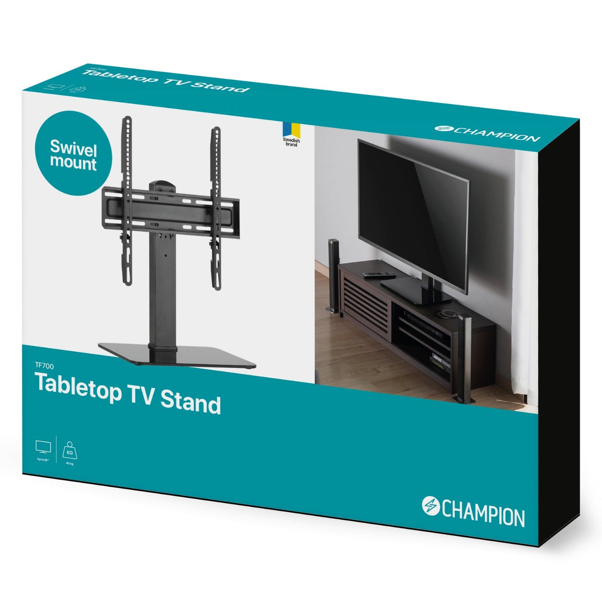 Champion Bordsstativ för TV