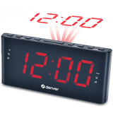 Denver Klockradio Projektion Dubbla alarm CPR-710