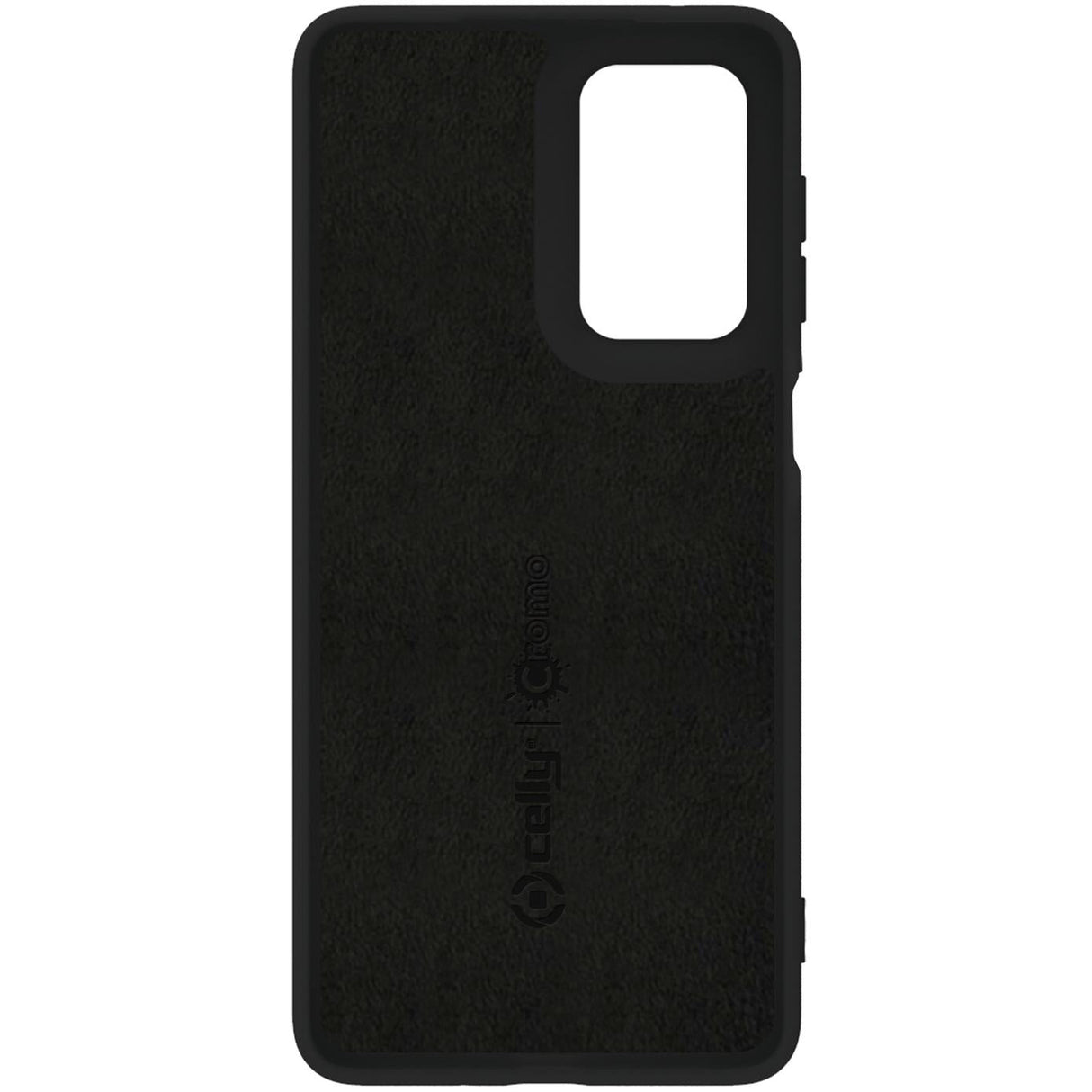 Celly Cromo Soft rubber case Galaxy A23 Svart