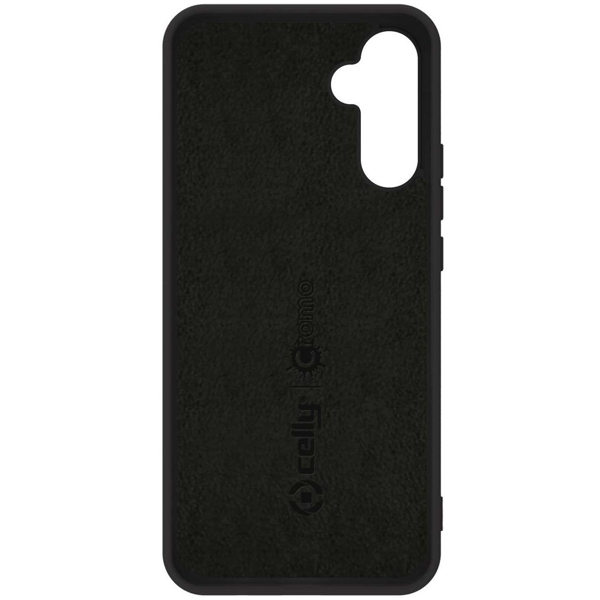 Celly Cromo Soft rubber case Galaxy A34 5G Svart