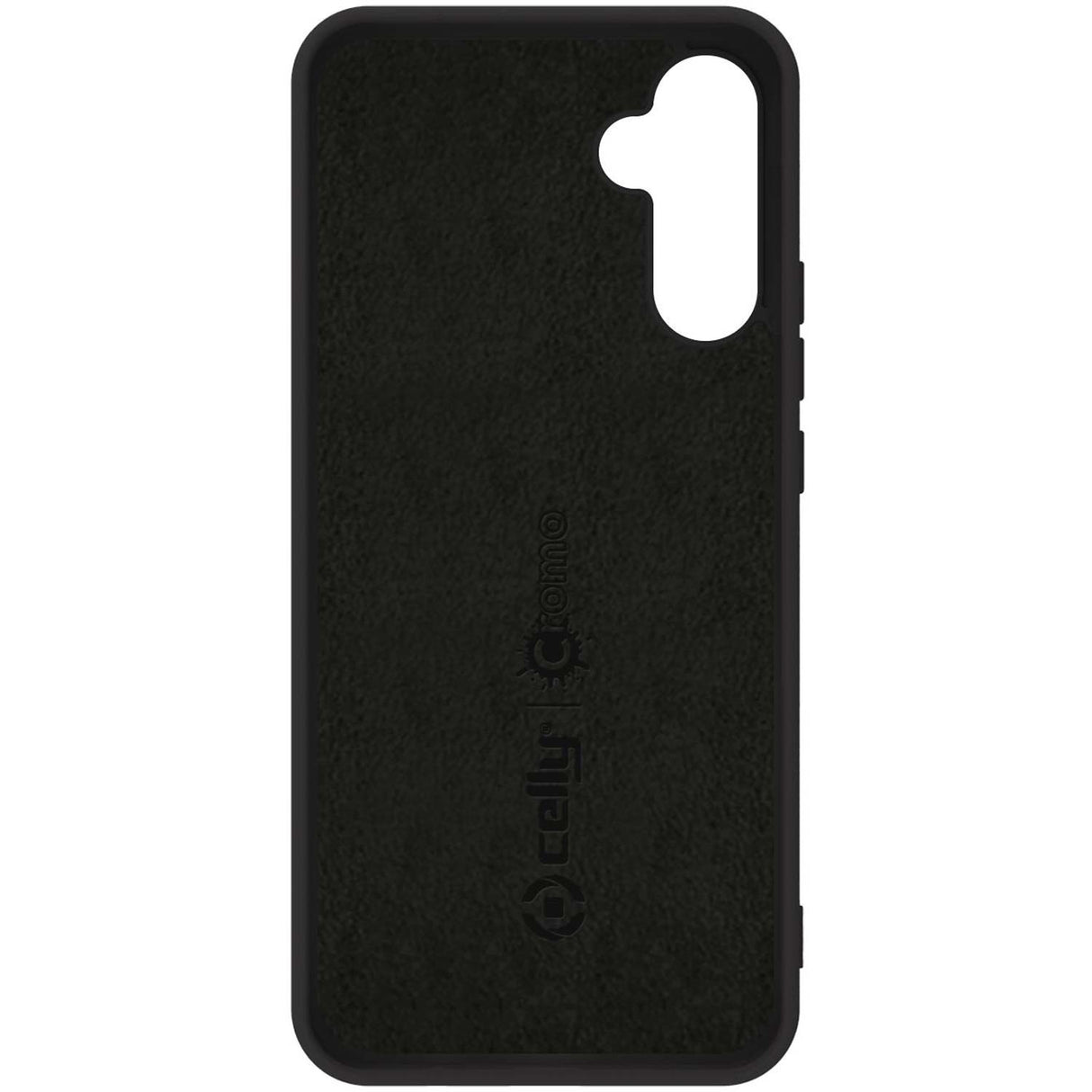 Celly Cromo Soft rubber case Galaxy A54 5G Svart