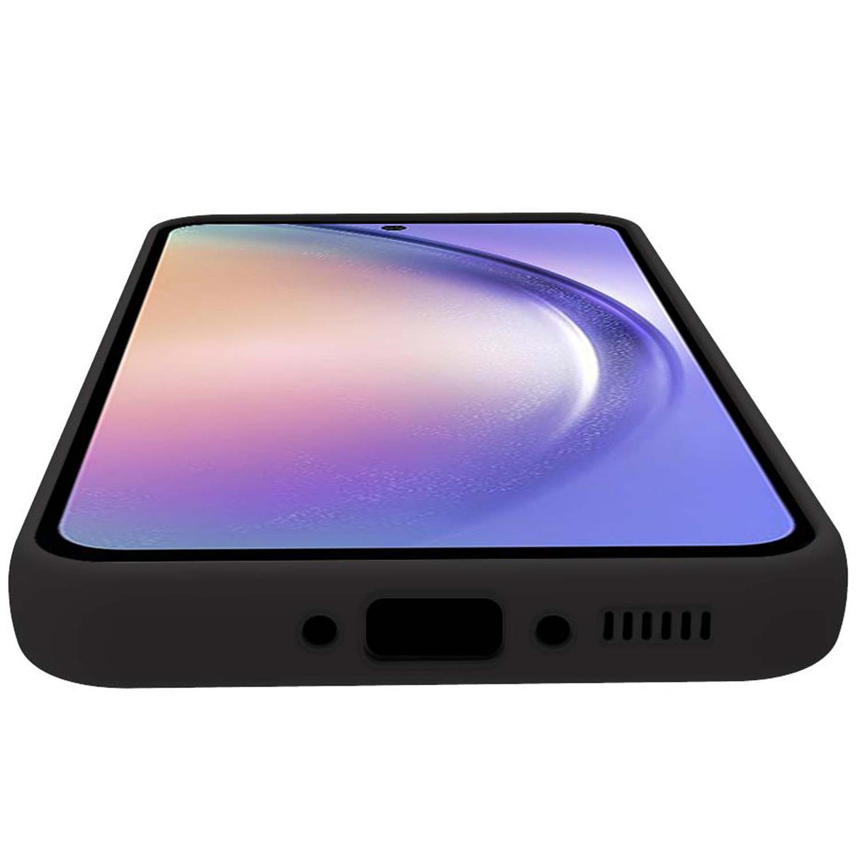 Celly Cromo Soft rubber case Galaxy A54 5G Svart