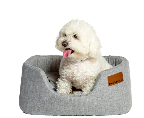 Colour Block Silver Lux Slumber Bed Large