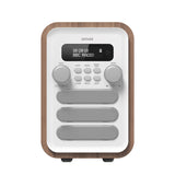 Denver Radio DAB+/FM Bluetooth Trä/grå DAB-48W Vit