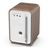 Denver Radio DAB+/FM Bluetooth Trä/grå DAB-48W Vit
