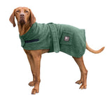 Danish Design Dog Bath Robe Green 40cm