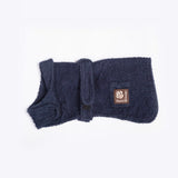 Danish Design Dog Bath Robe Navy 40 cm