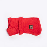 Danish Design Dog Bath Robe Red 50cm
