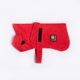 Danish Design Dog Bath Robe Red 50cm