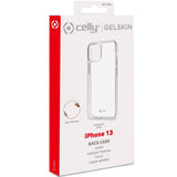 Celly Gelskin TPU Cover iPhone 13 Transparent