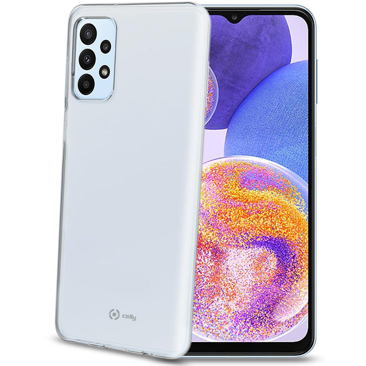 Celly Gelskin TPU Cover Galaxy A23 Transparent