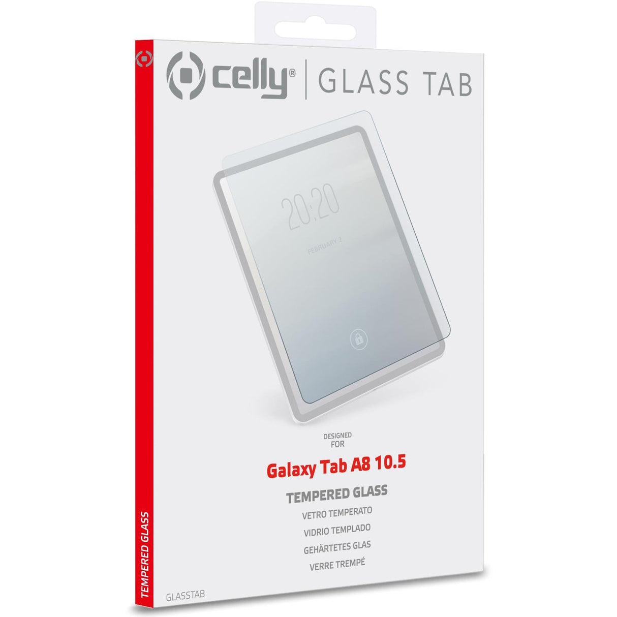 Celly Skärmskydd Härdat glas Galaxy Tab A8 10,5"
