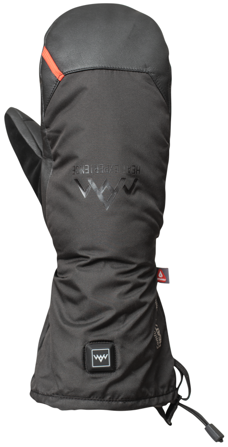 Heat Experience Heated Blizzard Mittens L Black