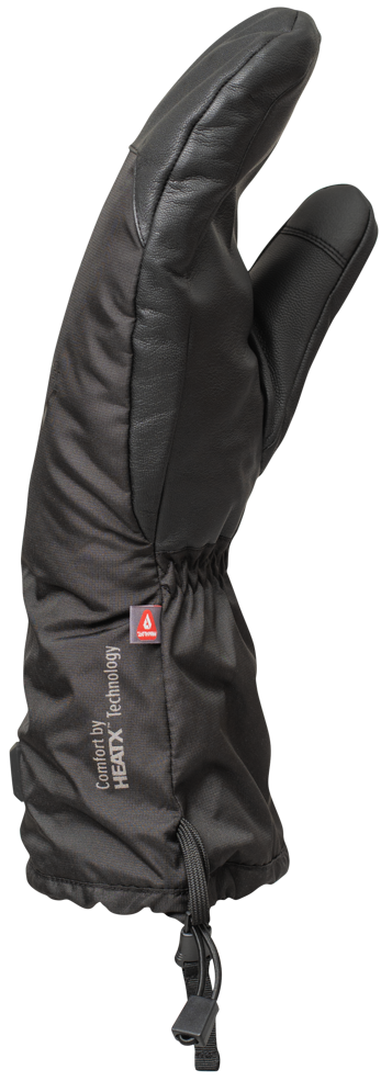 Heat Experience Heated Blizzard Mittens L Black