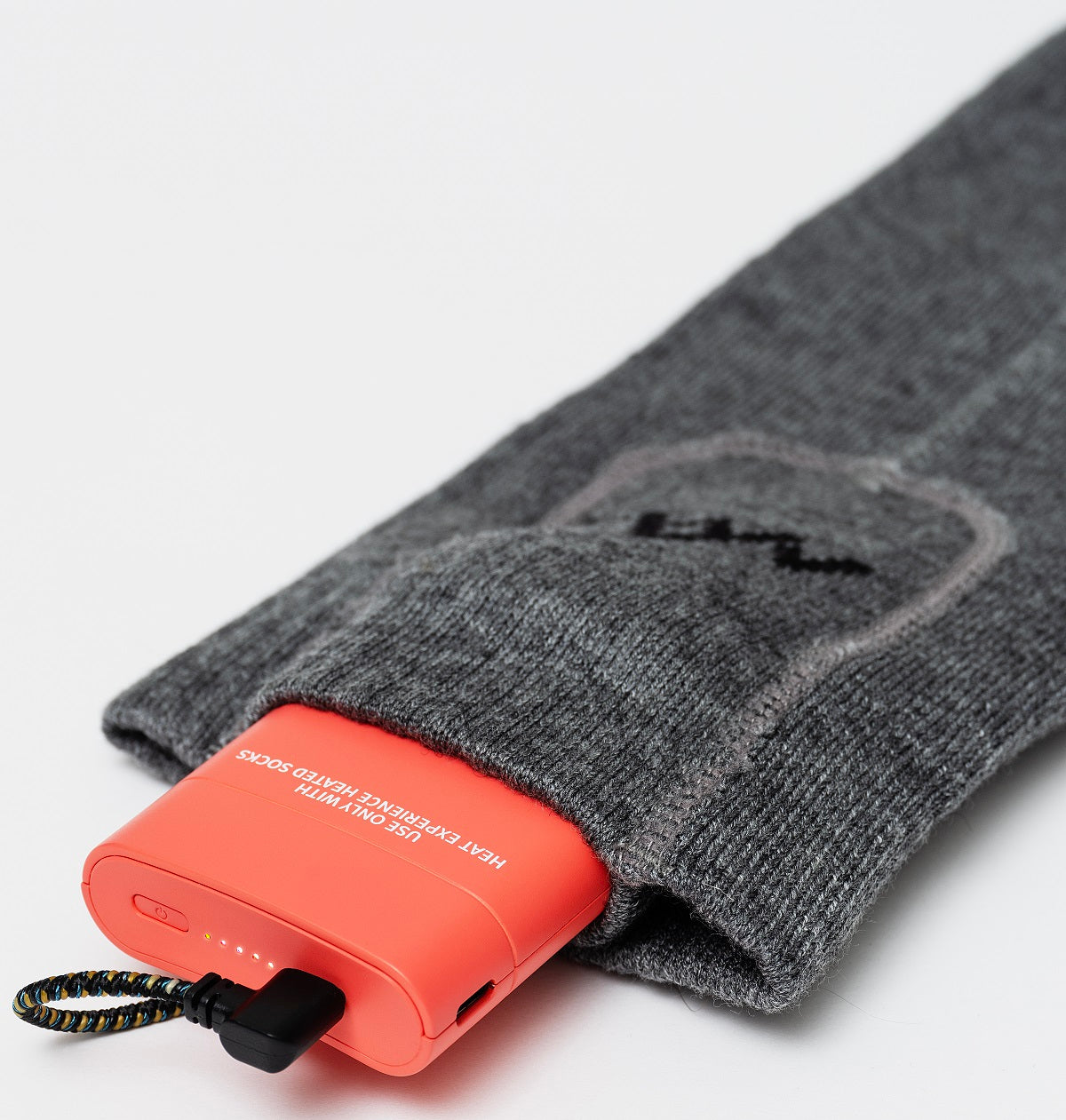 Heat Experience Heated Everyday Socks w/batt. V2 L Olive Green - EU43/45