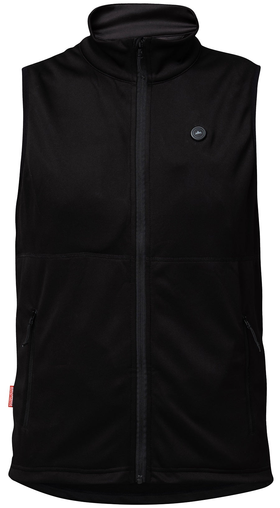 Heat Experience Heated Fleece Vest Mens S Black