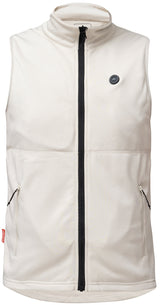 Heat Experience Heated Fleece Vest Mens S Sand