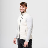 Heat Experience Heated Fleece Vest Mens XXL Sand