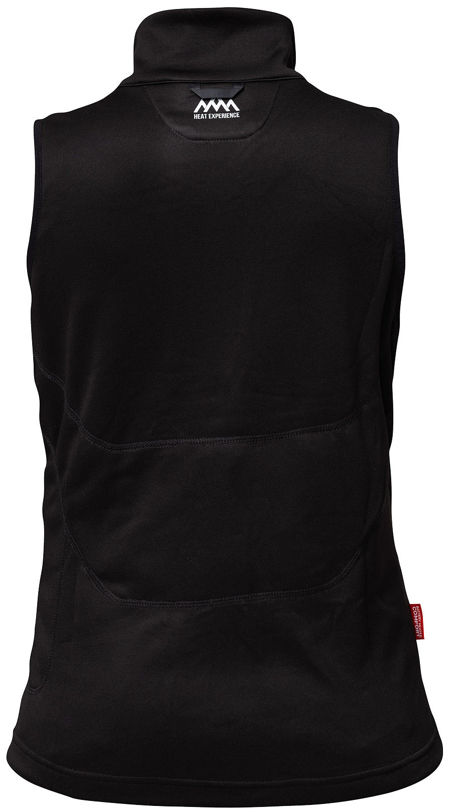 Heat Experience Heated Fleece Vest Womens M Black