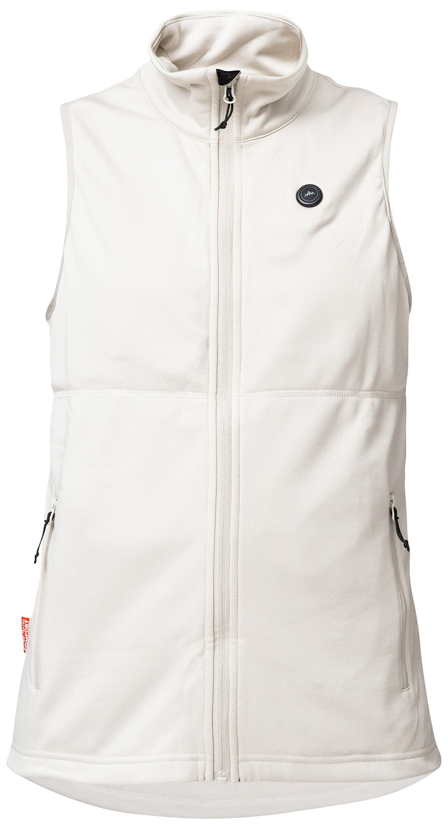 Heat Experience Heated Fleece Vest Womens XS Sand