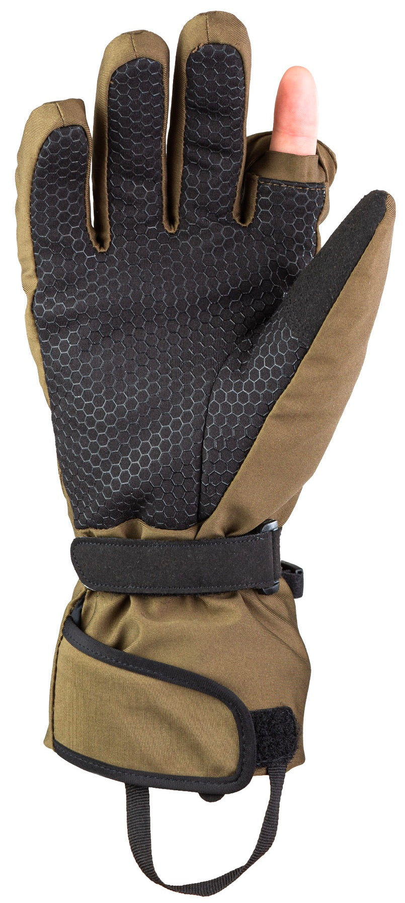 Heat Experience Heated Hunt Gloves XL Olive Green