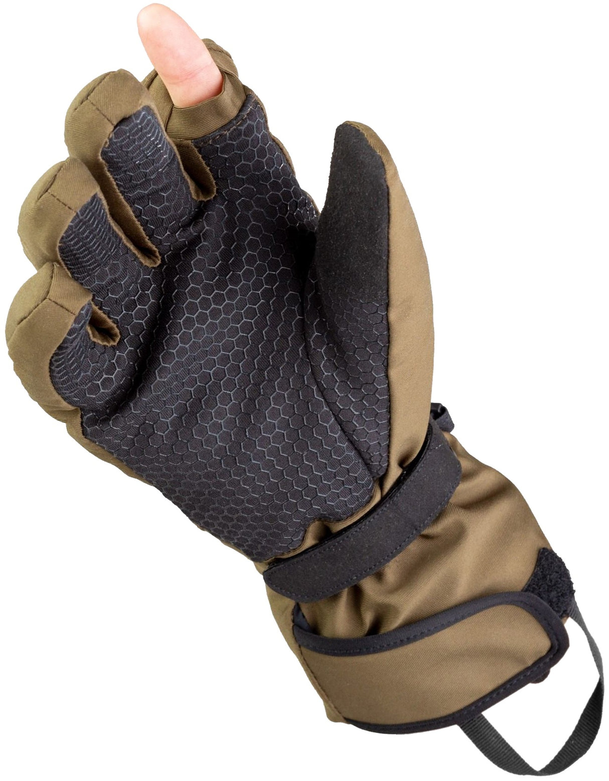 Heat Experience Heated Hunt Gloves XL Olive Green