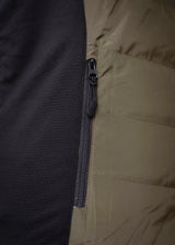 Heat Experience Heated Hunt Vest Womens L Green/Black