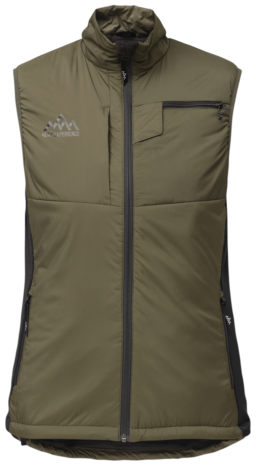Heat Experience Heated Hunt Vest Womens V2 XS Olive Green