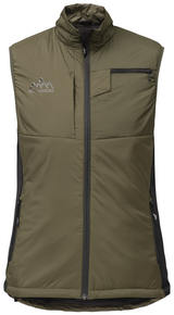 Heat Experience Heated Hunt Vest Womens V2 XS Olive Green